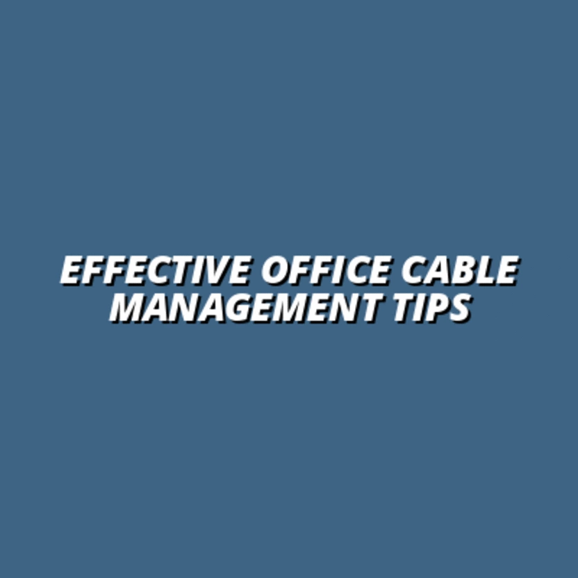 top cable management solutions for office spaces