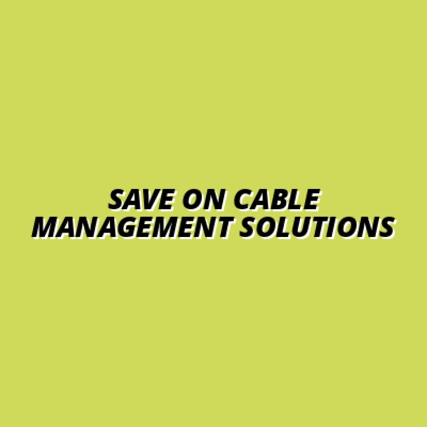 sale on premium cable management solutions